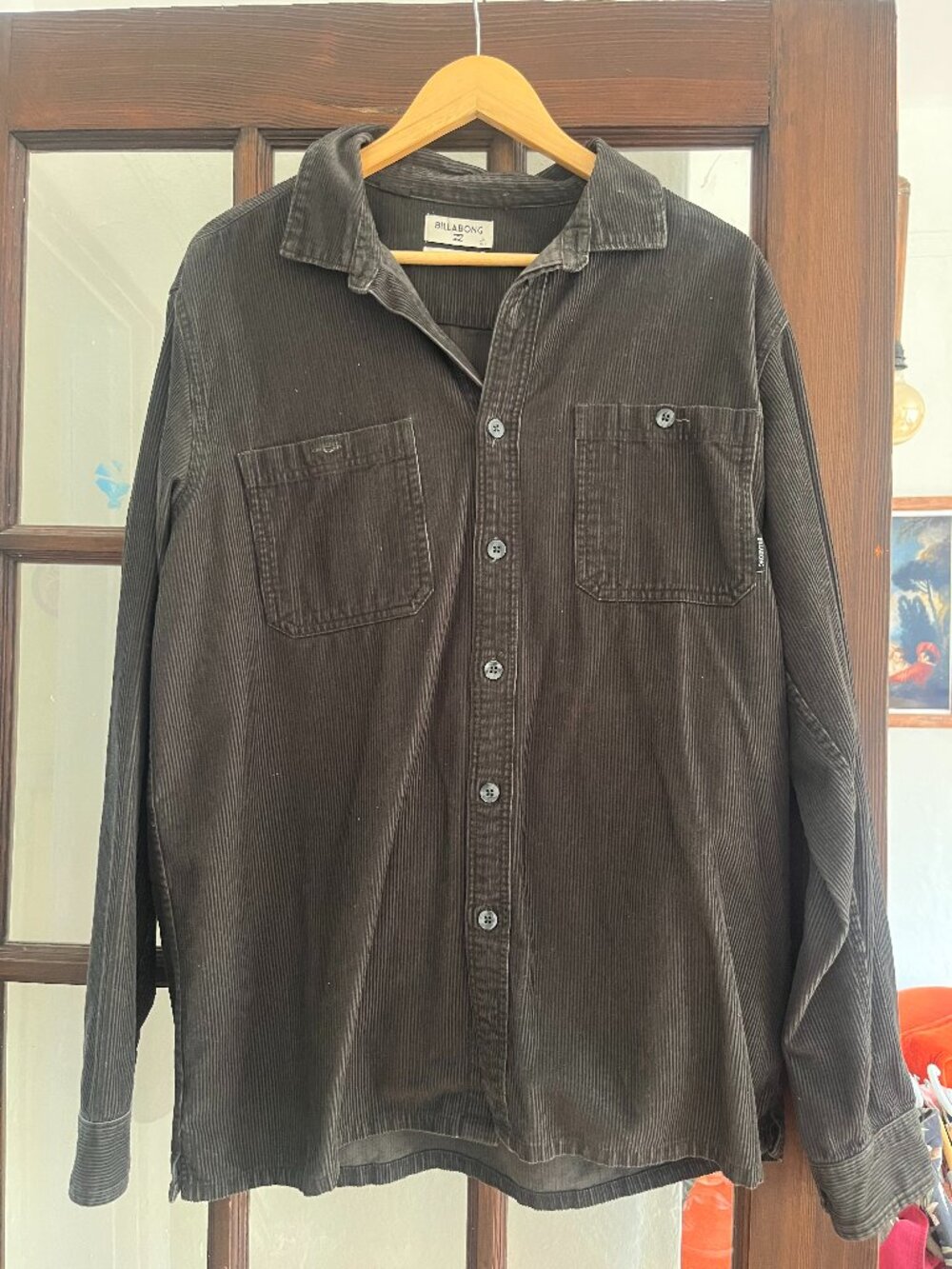 Men's corduroy shirt